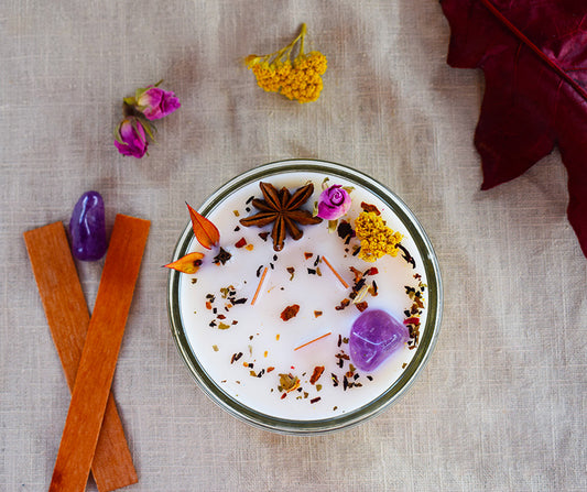 Astra Vanilla — Handmade Coconut Wax Candle with Wooden Wick